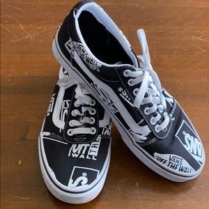 Black & White Old Skool Vans